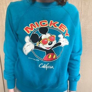 Vintage Mickey Mouse Disney California Sweatshirt